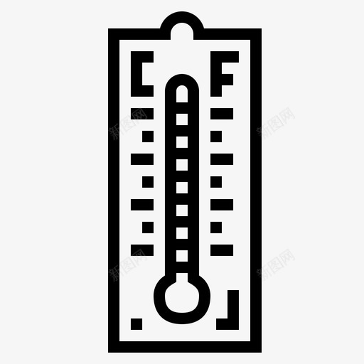 温度摄氏度华氏度图标svg_新图网 https://ixintu.com 华氏 天气 摄氏度 洗衣房 温度