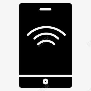 wifi互联网iphone图标图标