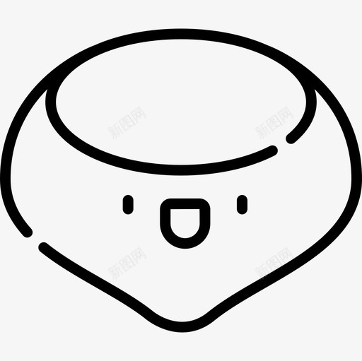 榛子秋季44直纹图标svg_新图网 https://ixintu.com 榛子 直纹 秋季