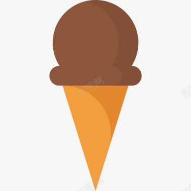 冰淇淋快餐53无糖图标图标