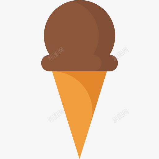 冰淇淋快餐53无糖图标svg_新图网 https://ixintu.com 冰淇淋 快餐 无糖