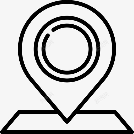 位置营销112直线图标svg_新图网 https://ixintu.com 位置 直线 营销