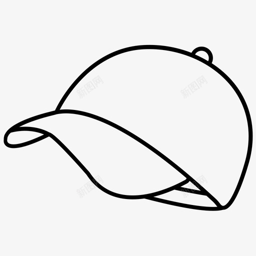 帽子配件服装图标svg_新图网 https://ixintu.com 帽子 时装 服装 款式 运动 配件