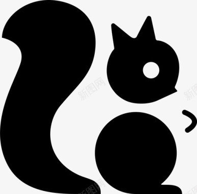 松鼠logo图标