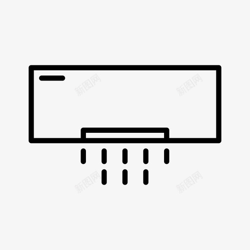 空调冷冷却器图标svg_新图网 https://ixintu.com 冷 冷却 冷却器 工具和设置概述 空调