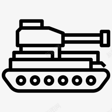 坦克军队战争图标图标