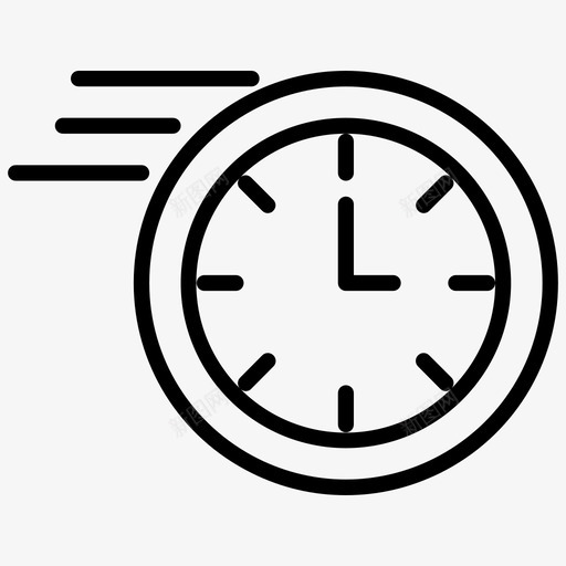 定时时钟持续时间图标svg_新图网 https://ixintu.com 定时 持续时间 时钟 时间 硬件 线路 计算机 长度