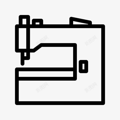 缝纫机电子电子设备图标svg_新图网 https://ixintu.com 电子 电子设备 缝纫机