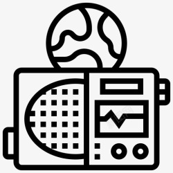 收听新闻新闻广播音频广播图标高清图片