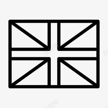英国国旗国家世界国旗图标图标
