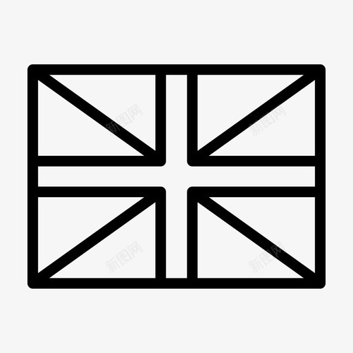 英国国旗国家世界国旗图标svg_新图网 https://ixintu.com 世界国旗 国家 英国国旗