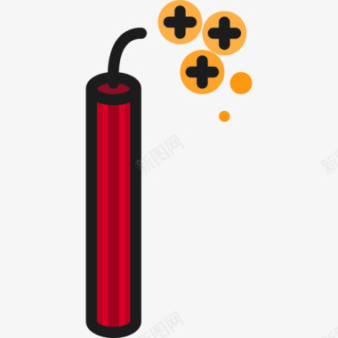 炸药武器2线颜色图标图标