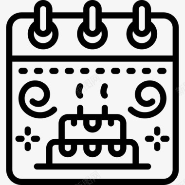 生日时间管理29直系图标图标