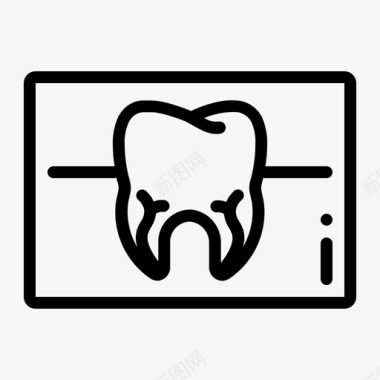 X光牙科口腔图标图标