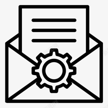 电子邮件支持开发互联网图标图标