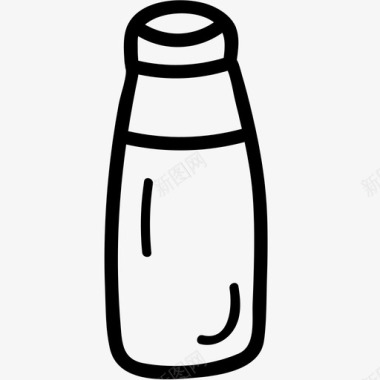 牛奶罐烘焙奶制品图标图标