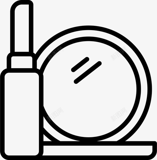 美容化妆品口红图标svg_新图网 https://ixintu.com 化妆品 口红 浪漫 爱情 美容