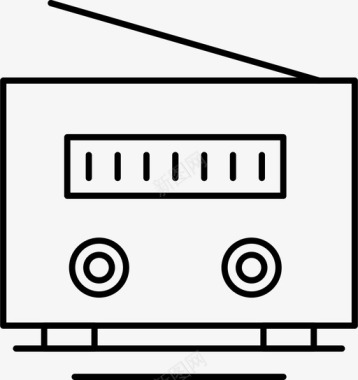 砰砰音乐收音机图标图标