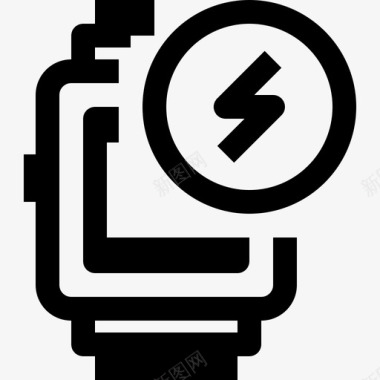 smartwatch功能设备电源图标图标