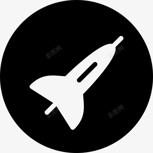 射箭箭运动圆填充图标svg_新图网 https://ixintu.com 填充 射箭 运动