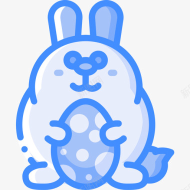 兔子兔子化身4蓝色图标图标