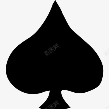 黑桃纸牌赌博图标图标