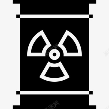 放射性污染11填充图标图标