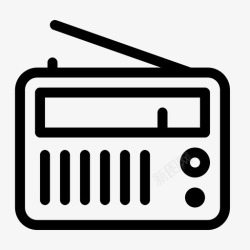 中佳易购标志图收音机电子音乐图标高清图片