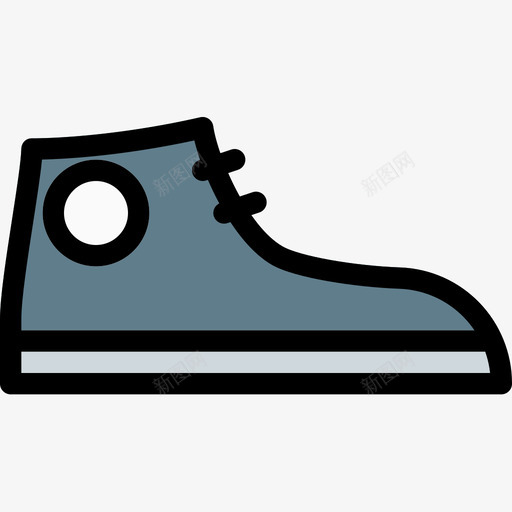 鞋hipster12线性颜色图标svg_新图网 https://ixintu.com hipster12 线性颜色 鞋