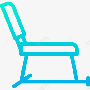 椅子健身78坡度图标图标