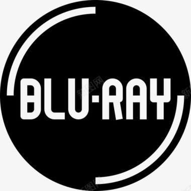 Bluray电脑29实心图标图标