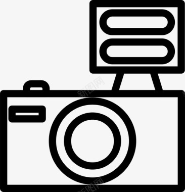 相机数码相机单反相机图标图标