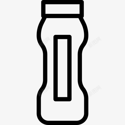 水瓶运动和游戏9线性图标svg_新图网 https://ixintu.com 水瓶 游戏 线性 运动
