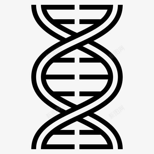 dna生物学遗传学图标svg_新图网 https://ixintu.com dna 生物学 科学 科学大纲 结构 遗传学