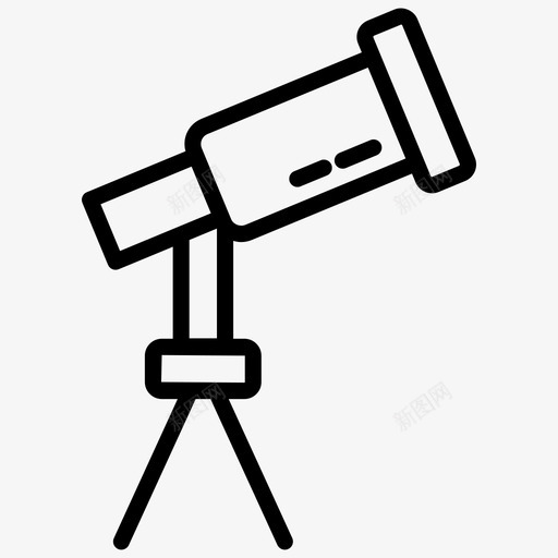 望远镜天文学双筒望远镜图标svg_新图网 https://ixintu.com 双筒 图标 天文学 太空 小工 工具 教育 望远镜 科学 线图