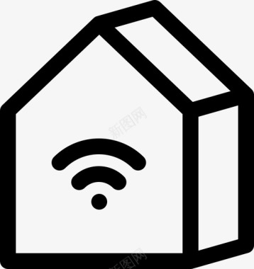 家房子互联网图标图标