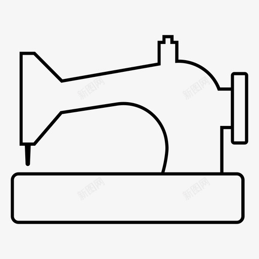 采购产品缝纫机缝纫机布料图标svg_新图网 https://ixintu.com 复古 家用 家用设备 布料 手动机器 缝纫机 采购产品缝纫机