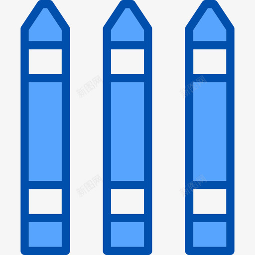 蜡笔艺术9蓝色图标svg_新图网 https://ixintu.com 艺术9 蓝色 蜡笔