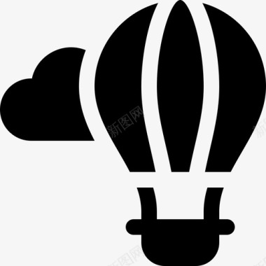 热气球旅行应用程序15已填充图标图标