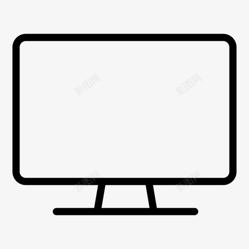 imac苹果电脑图标svg_新图网 https://ixintu.com imac 台式机 技术 电脑 苹果
