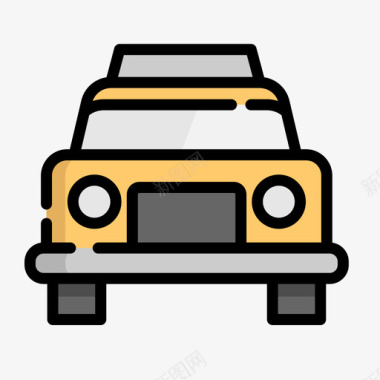 taxi服务图标