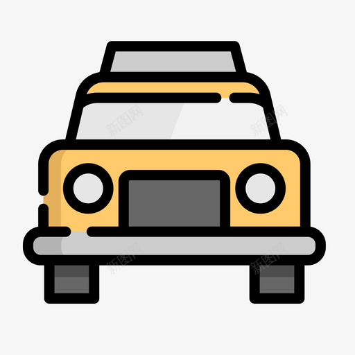 taxi服务svg_新图网 https://ixintu.com taxi服务