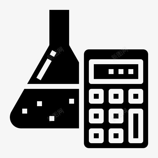 实验室计算生物技术公式图标svg_新图网 https://ixintu.com 公式 实验室计算 生物技术 科学固体