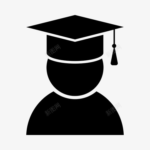 毕业帽祝贺学校图标svg_新图网 https://ixintu.com 学校 学生 毕业帽 祝贺
