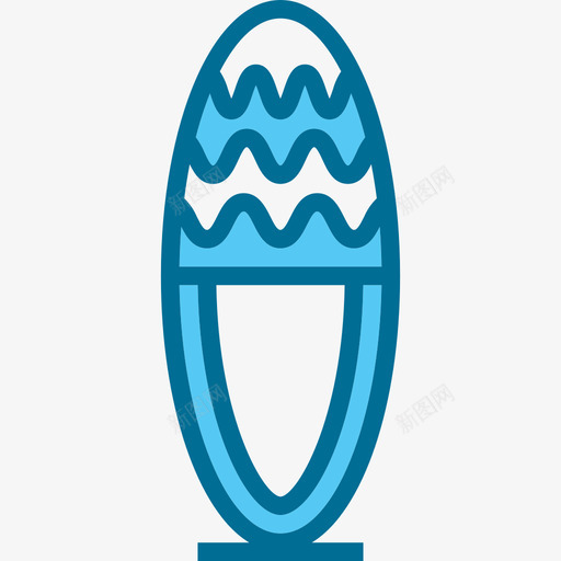 冲浪板酒店和旅行4蓝色图标svg_新图网 https://ixintu.com 冲浪板 旅行 蓝色 酒店