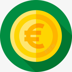 5欧元优惠卷欧元爱尔兰5欧元持平图标高清图片