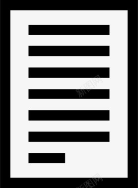 纸张文档文件图标图标