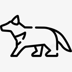 wombatWombatAustralia10线性图标高清图片