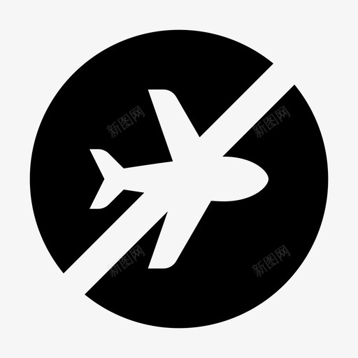 飞机喷气式飞机模式图标svg_新图网 https://ixintu.com ui-ux 喷气式飞机 圆形 实体 模式 飞机