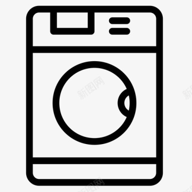 洗衣机卫生15直列式图标图标
